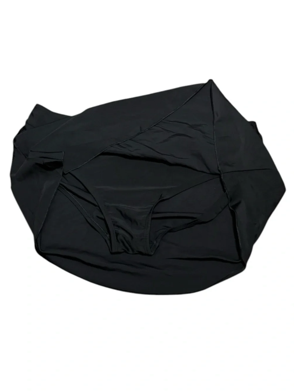 Shade & Shore Black Swim Skirt, Size‎ XL